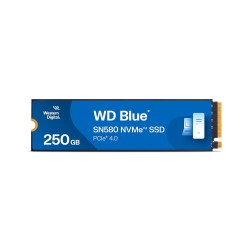 Western Digital Blue SN580 NVMe 250GB M.2 Gen4 SSD Western Digital Blue SN580 NVMe 250GB M.2 Gen4 SSD