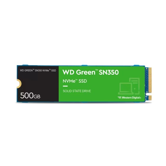 Western Digital Green SN350 NVMe 500GB Gen3 M.2 SSD