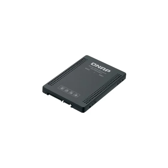 QNAP QDA-A2MAR Dual M.2 SATA SSD to 2.5-inch SATA Adapter Enhance Performance and Data Protection with QNAP's Dual M.2 to 2.5-inch SATA RAID Adapter
