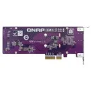 Qnap QM2-2P-344A Dual M.2 PCIe SSD Expansion Card Qnap QM2-2P-344A Dual M.2 PCIe SSD Expansion Card