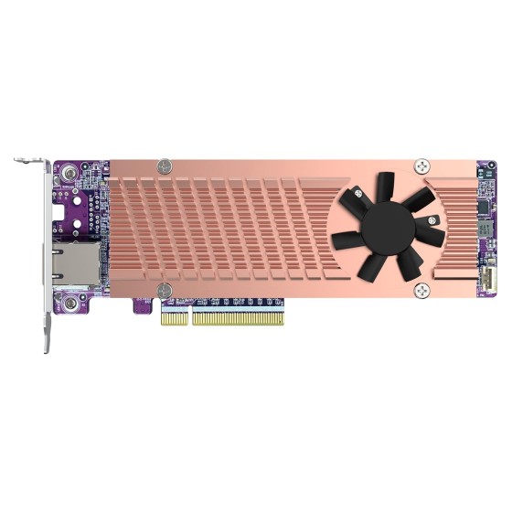 Qnap QM2-2P410G1T M.2 NVMe SSD & 10GbE Port Expansion Card