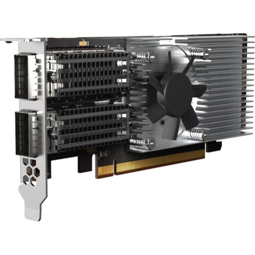 Qnap QXG-100G2SF-E810 Dual port QSFP28 100GbE network expansion card Qnap QXG-100G2SF-E810 Dual port QSFP28 100GbE network expansion card