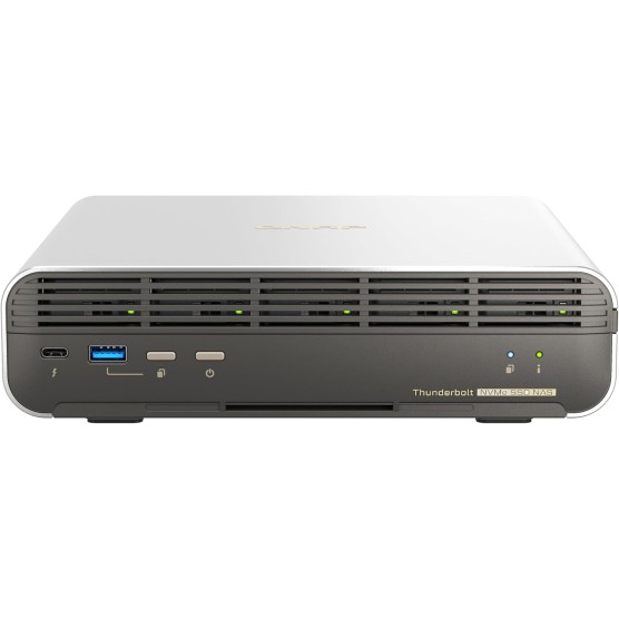 QNAP TBS-h574TX-i5-16G NASbook with Intel Core i5, Thunderbolt 4, and Dual 10GbE