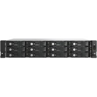 QNAP TL-R1200PES-RP 12-Bay JBOD – PCIe Gen 3 x8, SATA 6Gb/s, Redundant Power QNAP TL-R1200PES-RP 12-Bay PCIe JBOD Storage Enclosure