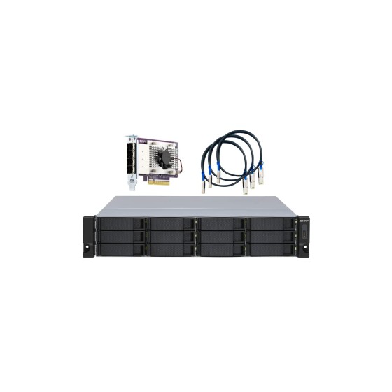 QNAP TL-R1200S-RP 12-Bay JBOD Storage Enclosure