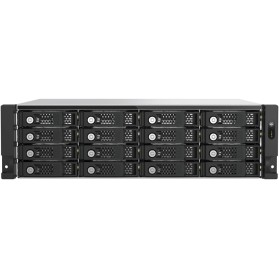 QNAP TL-R1600PES-RP 16-Bay JBOD Storage for NAS and Servers QNAP TL-R1600PES-RP 16-Bay JBOD Storage Enclosure