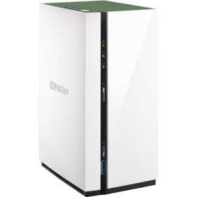 QNAP TS-228A 2-bay NAS | Quad-core 1.4GHz, 1GB DDR4 RAM