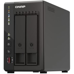 Qnap TS-253E-8G 2-Bay Dual 2.5GbE Desktop NAS Qnap TS-253E-8G 2-Bay Dual 2.5GbE Desktop NAS