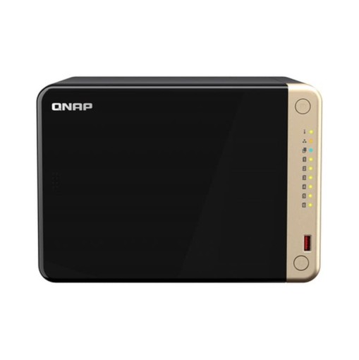 QNAP TS-664-8G NAS โ 6-Bay, 8GB RAM, Intel Quad-Core, PCIe Expansion QNAP TS-664-8G 6-Bay NAS with Dual 2.5GbE and PCIe Expansion