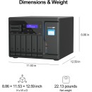 QNAP TS-855X-8G 8-Bay NAS with Intel Atom, Dual 10GbE, PCIe Slots