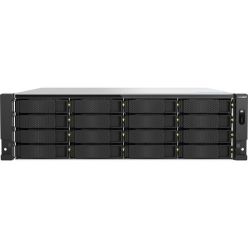 QNAP TS-h1677AXU-RP-R7-32G NAS – 16-Bay Rackmount with AMD Ryzen™ 7 and 32GB DDR5 RAM QNAP TS-h1677AXU-RP-R7-32G 16-Bay Rackmount NAS with AMD Ryzen™ 7 Processor and 32GB DDR5 RAM