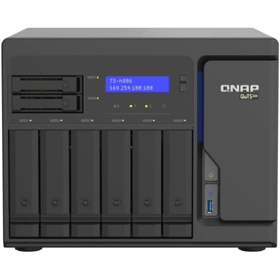 QNAP TS-h886 8 Bay Enterprise NAS