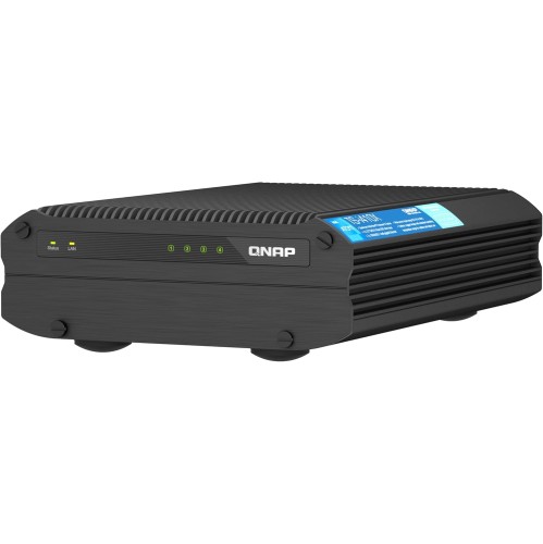 QNAP TS-i410X-8G NAS – 4-Bay, Intel Atom x6425E, 8GB RAM, Dual 10GbE QNAP TS-i410X-8G 4-Bay Industrial NAS with Dual 10GbE and NVMe Slots