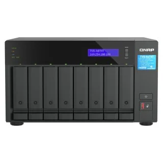 QNAP TVS-h874T-i7-32G NAS – 8-Bay Thunderbolt™ 4, i7, 32GB RAM