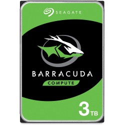 Seagate BarraCuda 3.5 inch Hard Disk 3TB 256MB 5400rpm