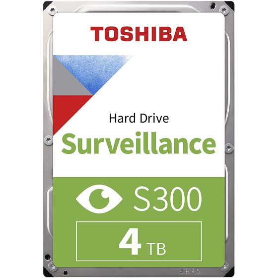 Toshiba S300 Surveillance 3.5inch HDD 4TB