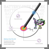 Wacom Intuos CTL-4100/K0-CX Digital Drawing Graphics Pen Tablet