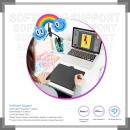 Wacom Intuos CTL-4100/K0-CX Digital Drawing Graphics Pen Tablet