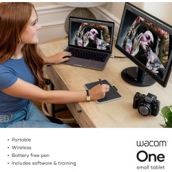 Wacom CTC 6110 One Medium Bluetooth Graphics Drawing Tablet Wacom CTC 6110 One Medium Bluetooth Graphics Drawing Tablet