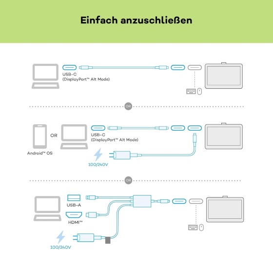 Wacom One DTC121W1C 11.8inch FHD Graphics Tablet Wacom One DTC121W1C 11.8inch FHD Graphics Tablet