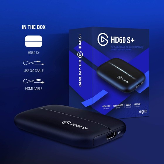 Elgato Game Capture HD60 S Plus with 4K passthrough Elgato Game Capture HD60 S Plus with 4K passthrough