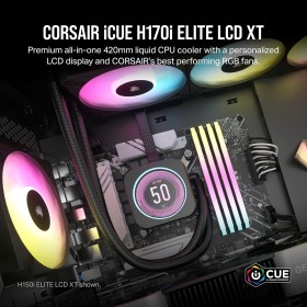 Corsair iCUE H170i ELITE LCD XT 420mm Liquid CPU Cooler