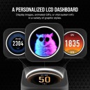 Corsair H170i ELITE LCD XT AIO cooler CW-9060075-WW Corsair iCUE H170i ELITE LCD XT 420mm liquid CPU cooler