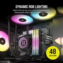 Corsair H170i ELITE LCD XT AIO cooler CW-9060075-WW Corsair iCUE H170i ELITE LCD XT 420mm liquid CPU cooler