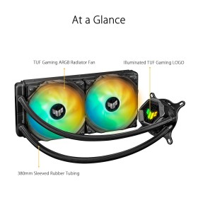 ASUS TUF Gaming LC 240 ARGB Liquid CPU Cooler ASUS TUF Gaming LC 240 ARGB Liquid CPU Cooler