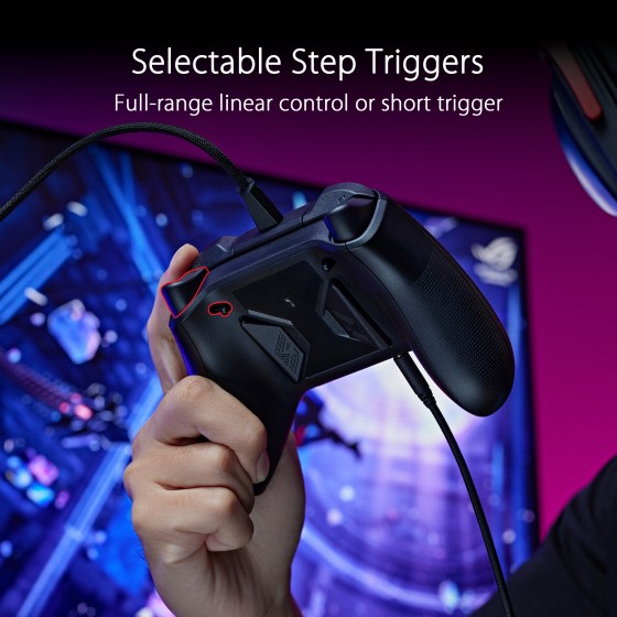 ASUS ROG Raikiri wired PC and Xbox controller
