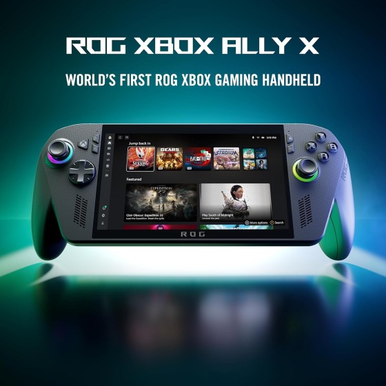 ASUS ROG Xbox Ally X RC73XA 7-inch FHD 120Hz Gaming Handheld PC Black