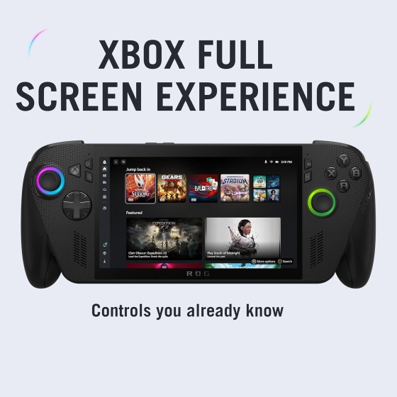 ASUS ROG Xbox Ally X RC73XA 7-inch FHD 120Hz Gaming Handheld PC Black