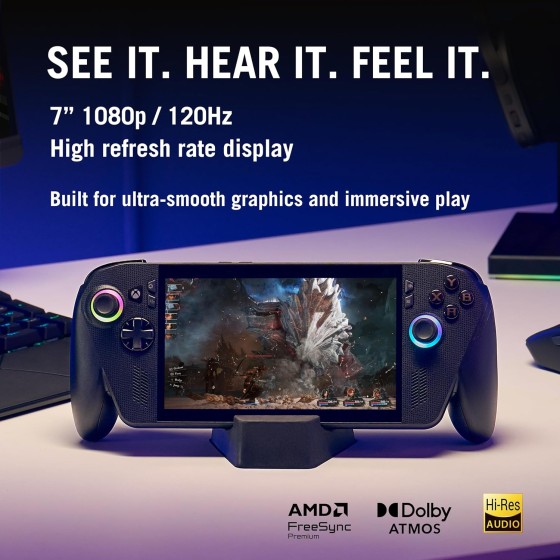 ASUS ROG Xbox Ally X RC73XA 7-inch FHD 120Hz Gaming Handheld PC Black