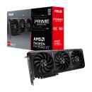 ASUS Prime Radeon RX 9060 XT 16GB OC Edition GDDR6 Dual Fan GPU ASUS Prime Radeon RX 9060 XT OC Edition 16GB GDDR6 Dual Fan Graphics Card – Front and Back View