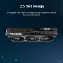 ASUS Prime Radeon RX 9060 XT 16GB OC Edition GDDR6 Dual Fan GPU ASUS Prime Radeon RX 9060 XT OC Edition 16GB GDDR6 Dual Fan Graphics Card – Front and Back View