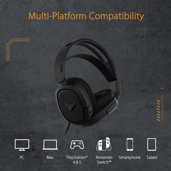 ASUS TUF Gaming H1 Wireless Headset ASUS TUF Gaming H1 Wireless gaming headset