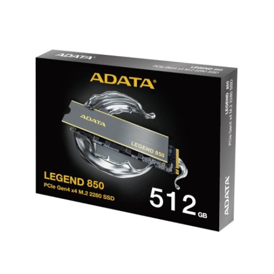 ADATA Legend 850 512GB NVMe PCIe Gen4 M.2 2280 SSD