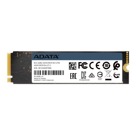 ADATA SWORDFISH 2TB NVMe M.2 solid state drive