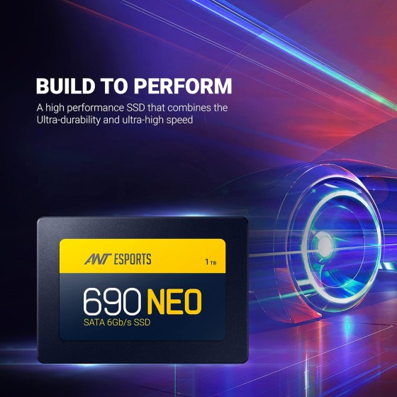 ANT Esports 690 Neo 1TB 2.5Inch Sata SSD ANT Esports 690 Neo 1TB 2.5Inch Sata SSD