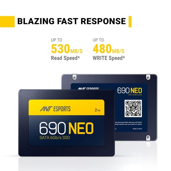 ANT Esports 690 Neo 2TB 2.5Inch Sata SSD