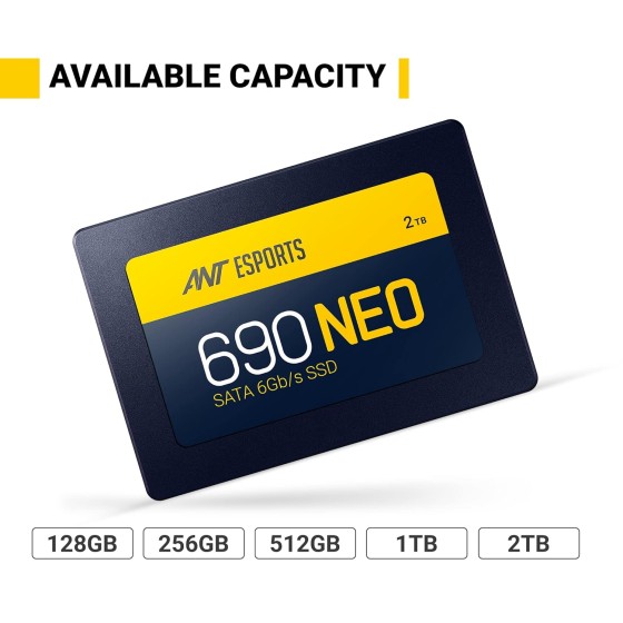 ANT Esports 690 Neo 2TB 2.5Inch Sata SSD