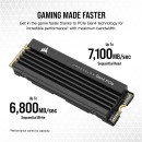 CORSAIR MP600 PRO LPX 1TB M.2 NVMe Gen4 Internal SSD