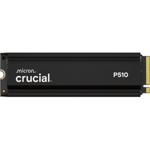 Crucial P510 1TB Heatsink PCIe Gen5 NVMe M.2 SSD