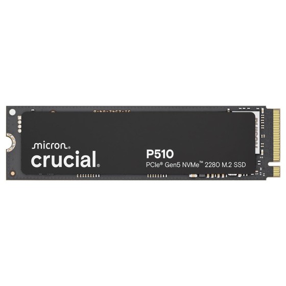 Crucial P510 1TB PCIe Gen5 NVMe M.2 SSD