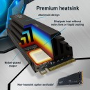 Crucial T700 1TB Gen5 NVMe M.2 SSD with Heatsink Crucial T700 1TB Gen5 NVMe M.2 SSD with Heatsink