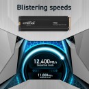 Crucial T700 2TB Gen5 NVMe M.2 SSD with Heatsink