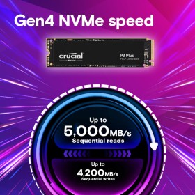 Crucial P3 Plus 1TB Gen4 NVMe M.2 SSD