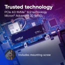 Crucial P3 Plus 1TB Gen4 NVMe M.2 SSD