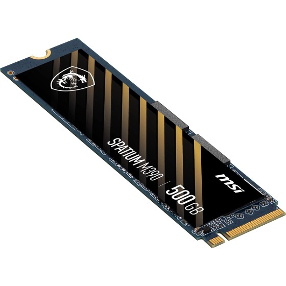 MSI Spatium M390 500GB M.2 NVMe Internal SSD