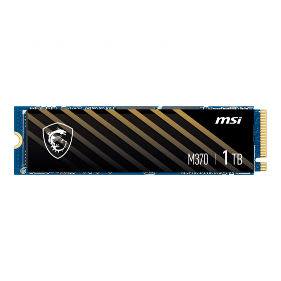 MSI SPATIUM M370 1TB M.2 PCIe NVMe SSD MSI SPATIUM M370 1TB M.2 PCIe NVMe SSD